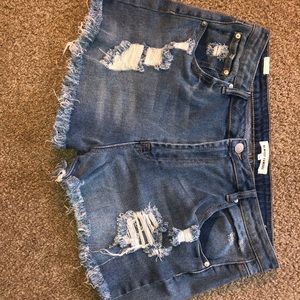 Denim Shorts Size 15